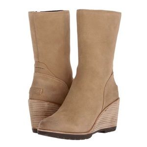 Sorel After Hours Mid Waterproof Suede Boots